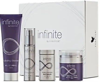 INFINITE SKIN CARE KIT FOREVER 15 skine caree